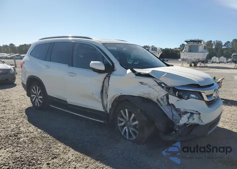 2019 Honda Pilot Exl z USA, uszkodzony, nr VIN 5FNYF5H52KB004361
